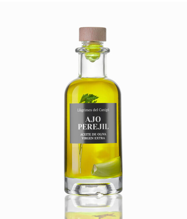 Aceite ajo y perejil